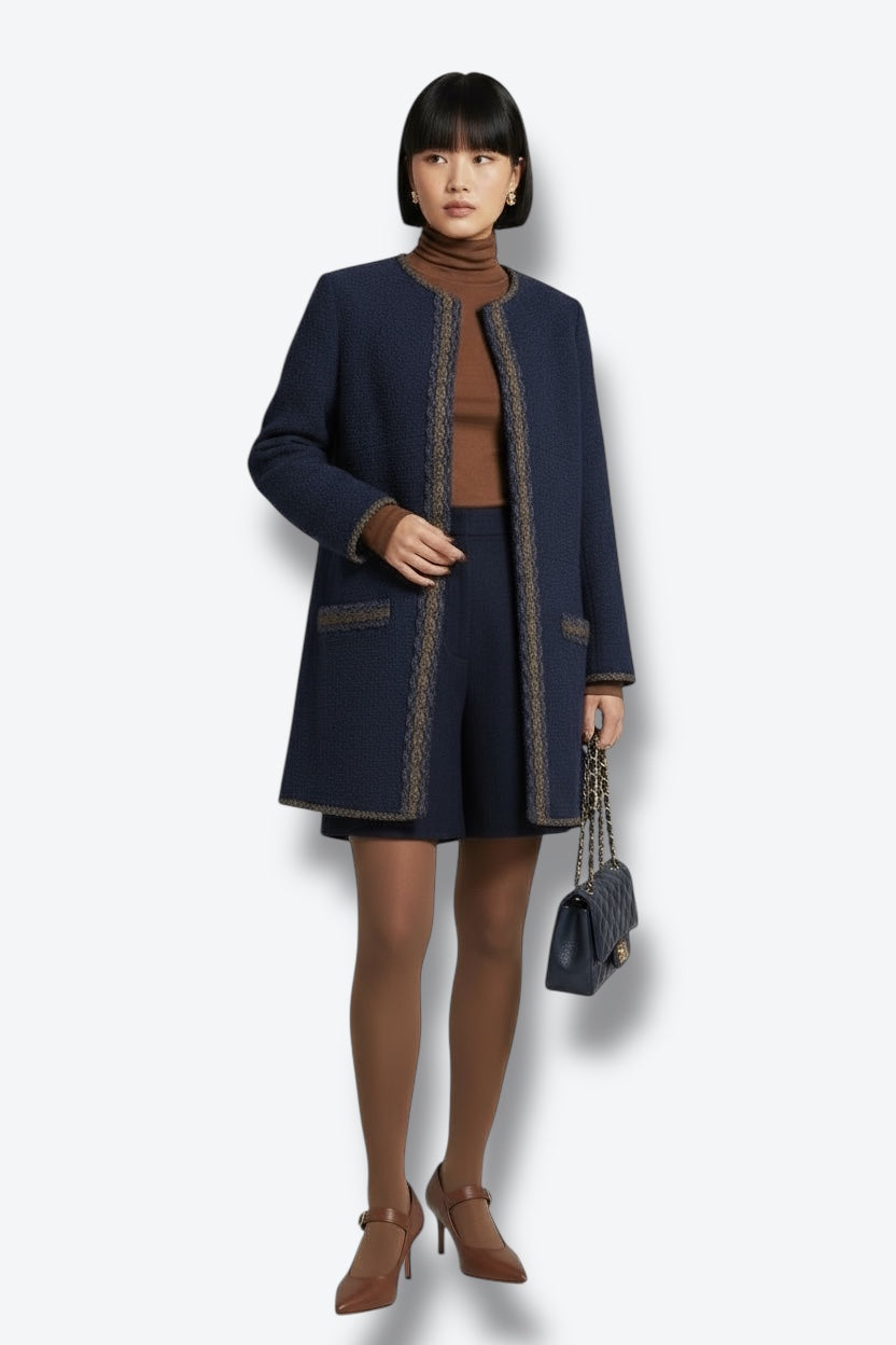 1997 F/W Chanel Navy Wool Jacket