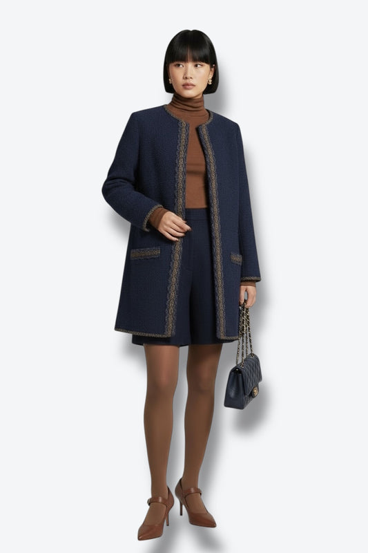 1997 F/W Chanel Navy Wool Jacket