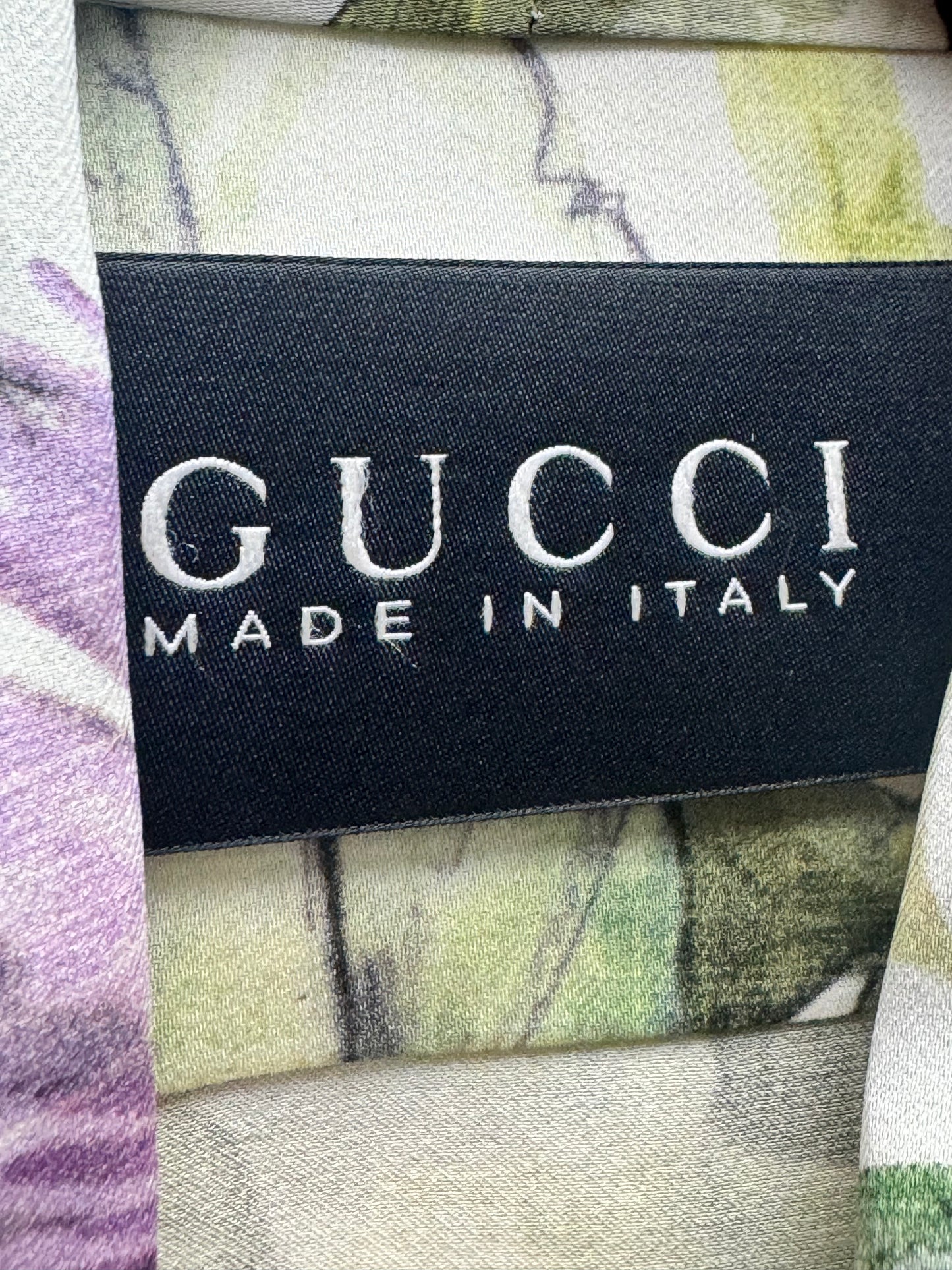 Gucci Pussy Bow Floral Blouse