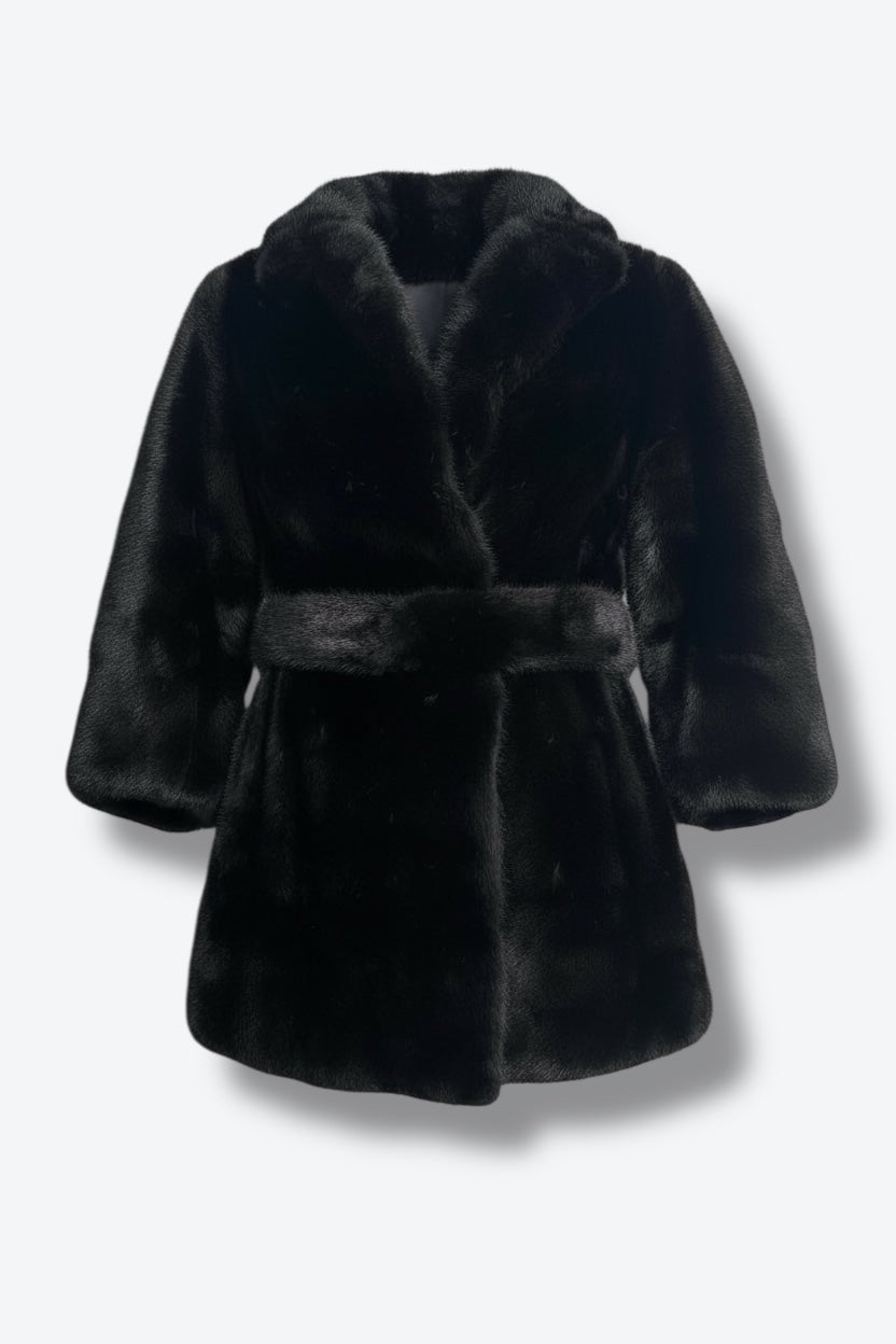 Vintage Mink Short Waisted Jacket