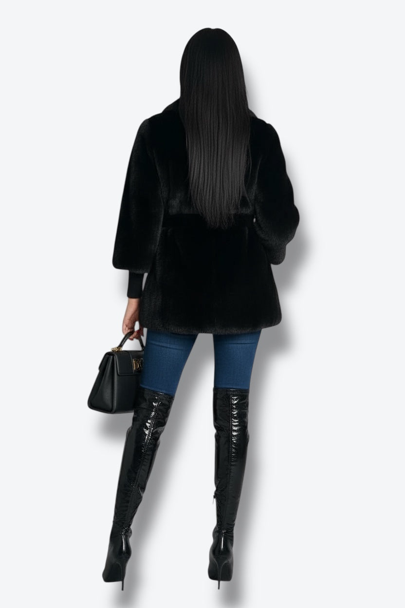 Vintage Mink Short Waisted Jacket