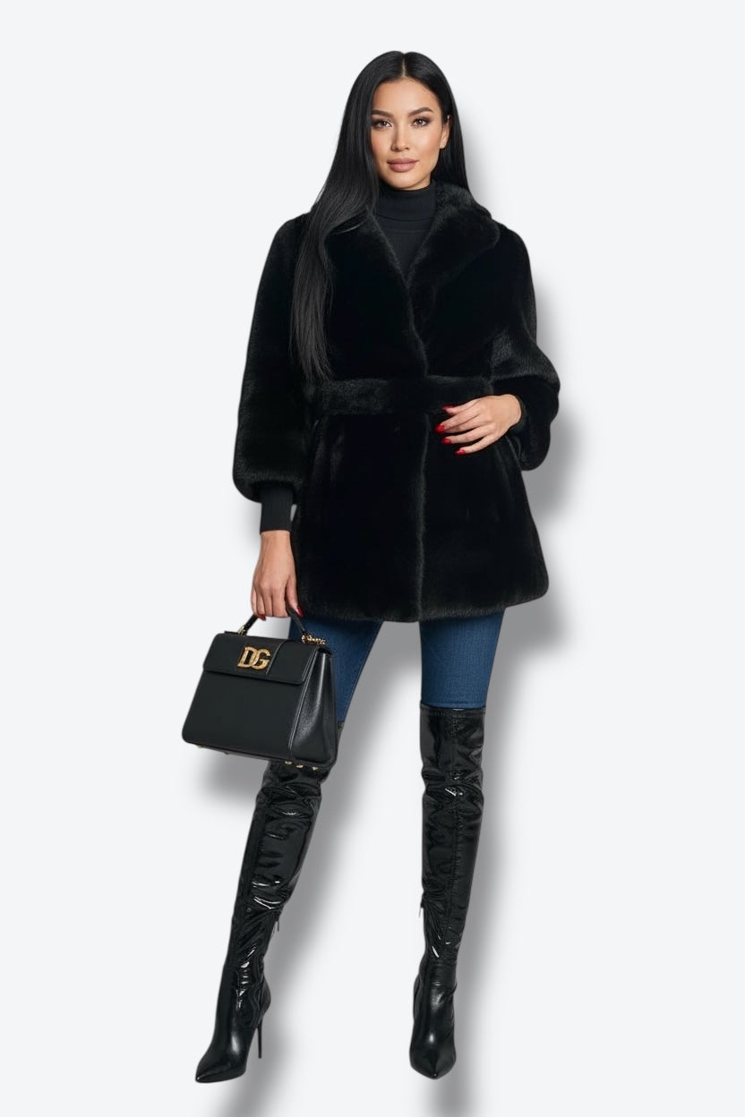 Vintage Mink Short Waisted Jacket