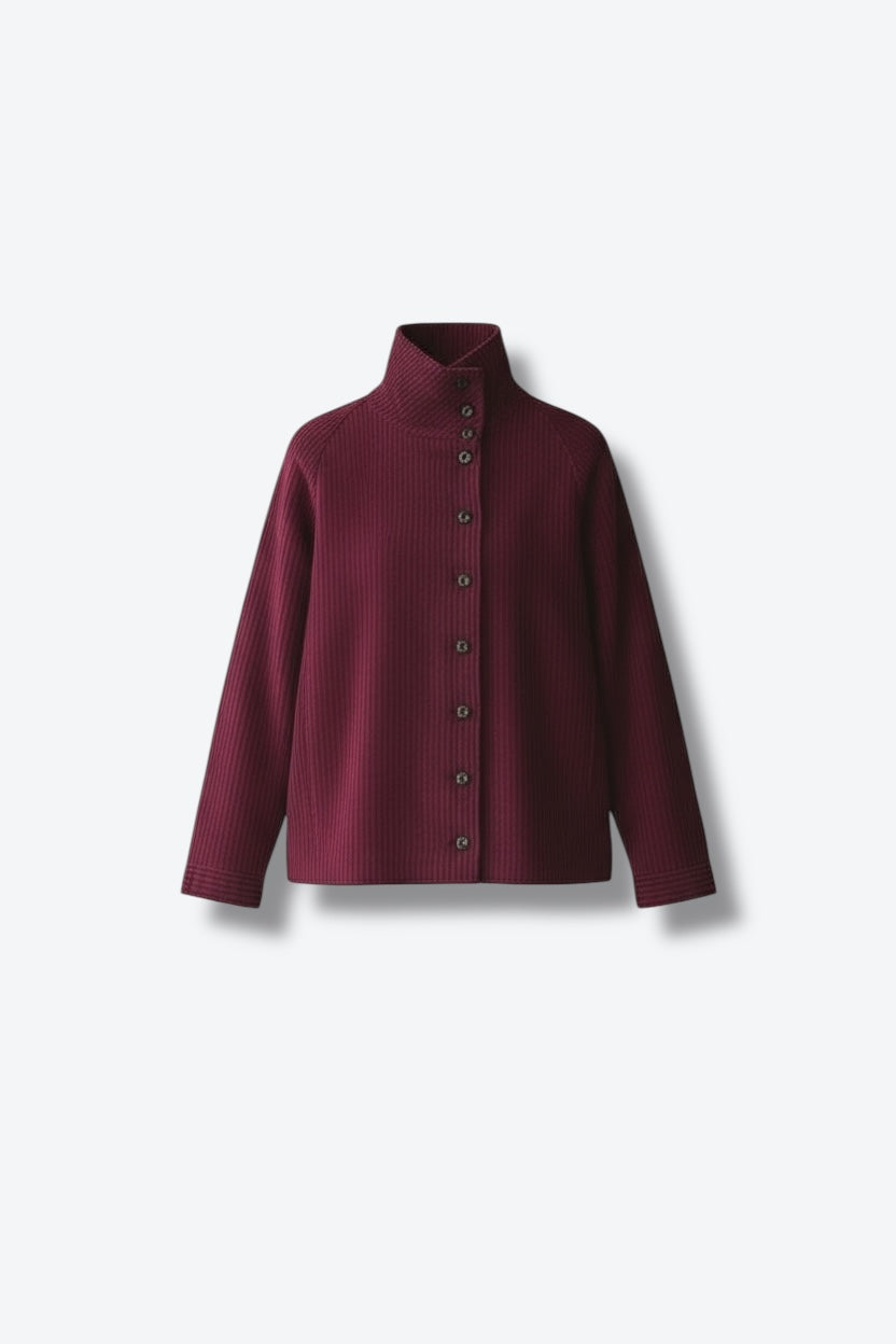 1980s Emanuel Ungaro Parallèle Paris Navy Stripe Wool Jacket