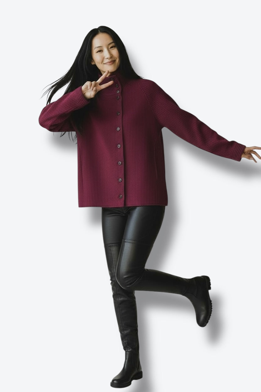 1980s Emanuel Ungaro Parallèle Paris Navy Stripe Wool Jacket