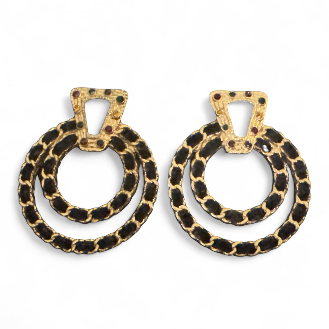 Chain earrings