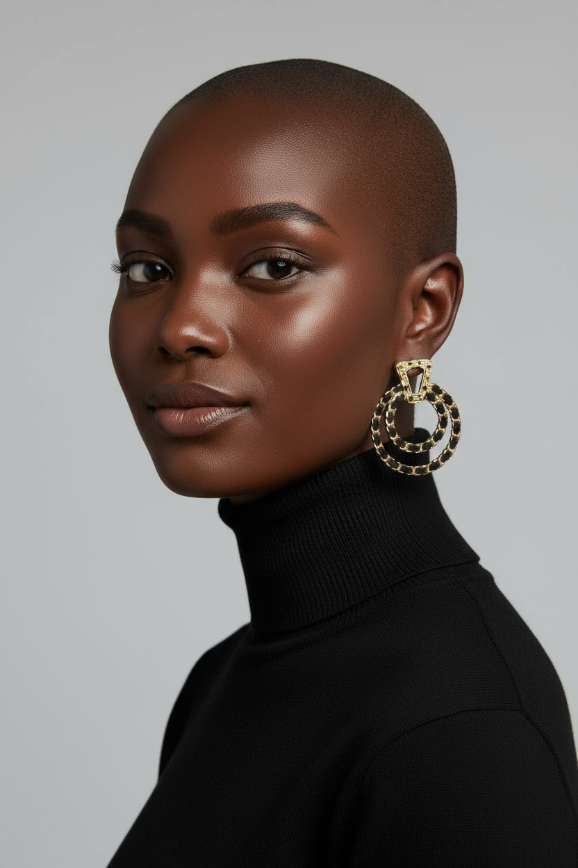 Chain earrings
