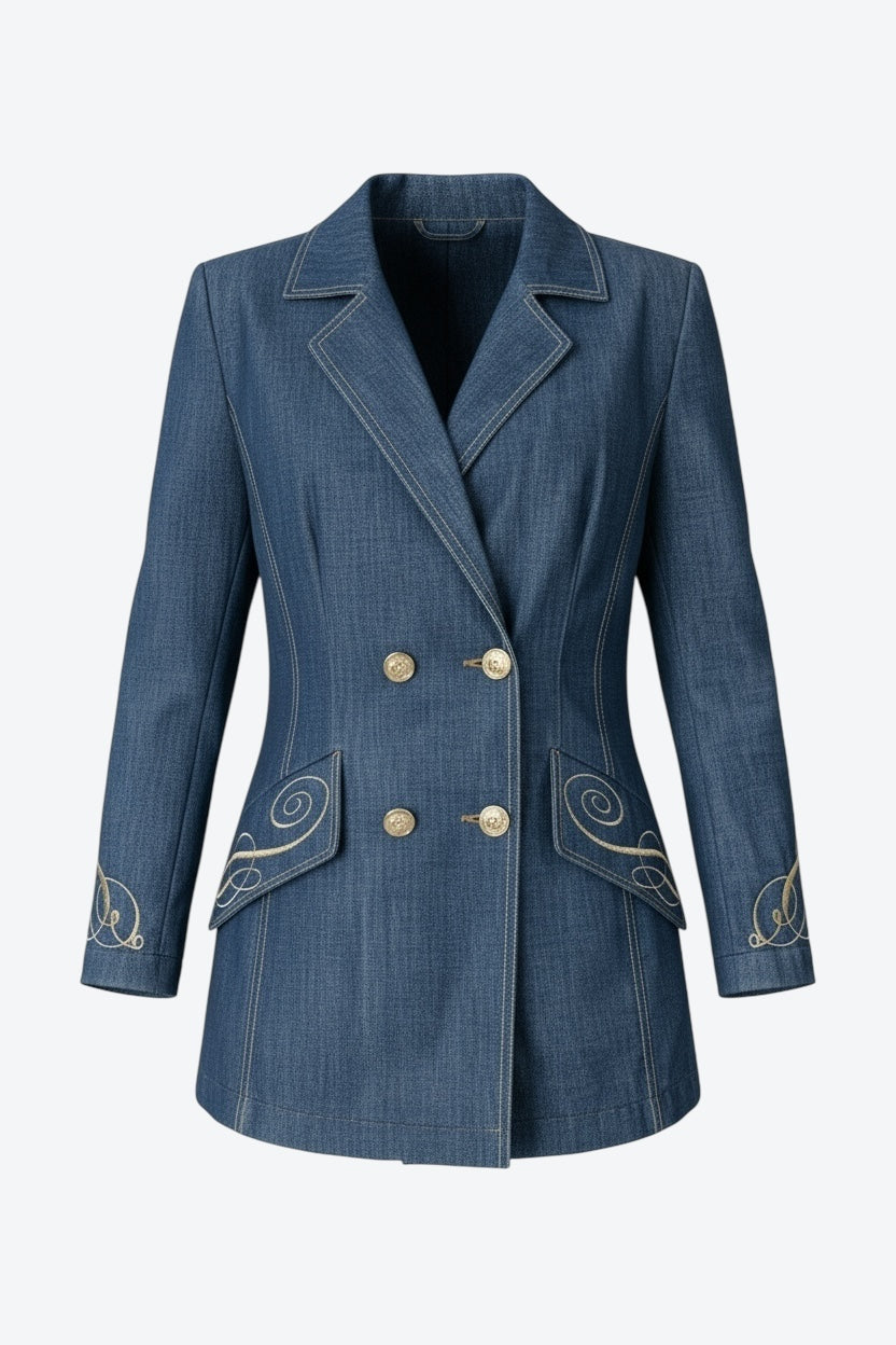 1980s Guy Laroche Denim Jacket