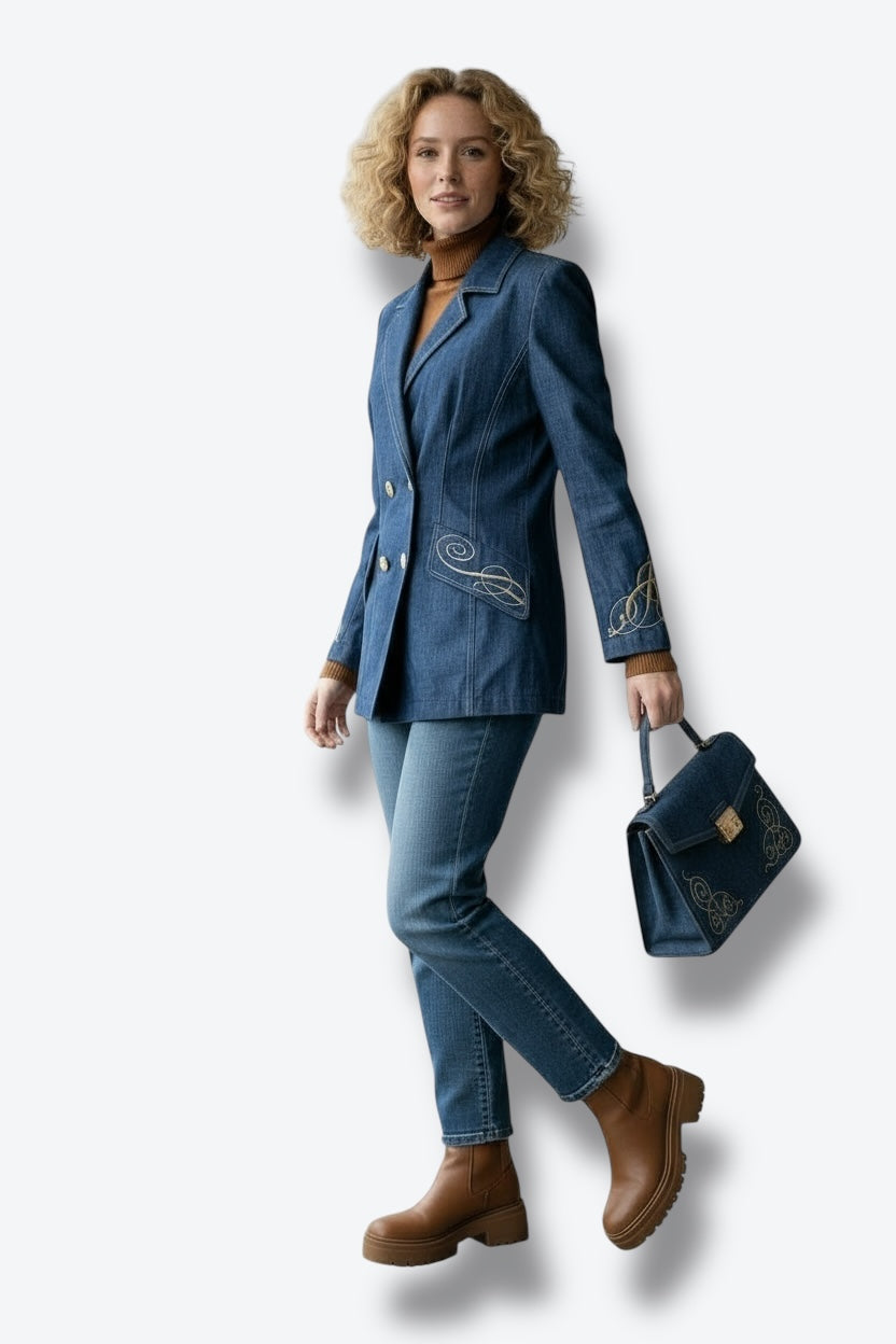 1980s Guy Laroche Denim Jacket