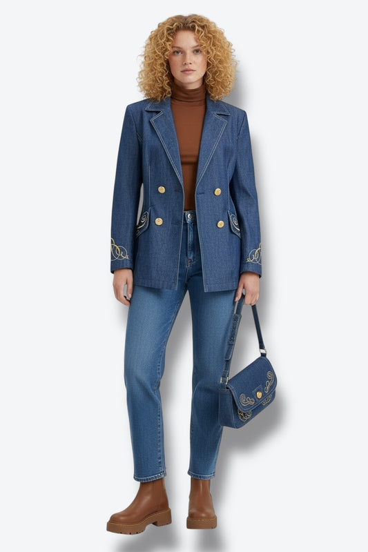 1980s Guy Laroche Denim Jacket