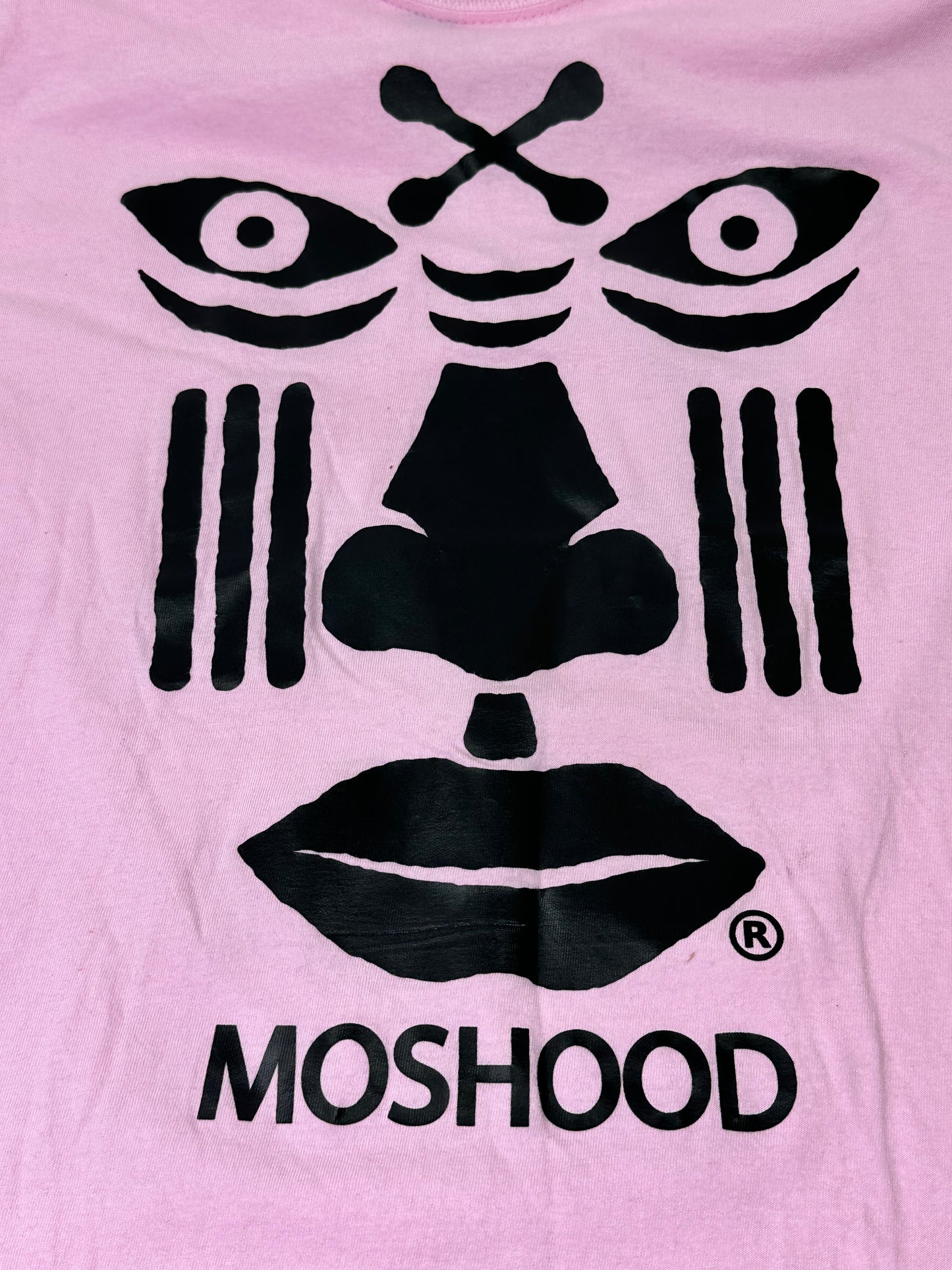 1990s Moshood Pale Pink Graphic T