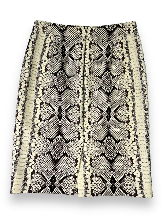 Y2K “J Crew” Snakeskin Print Pencil Skirt