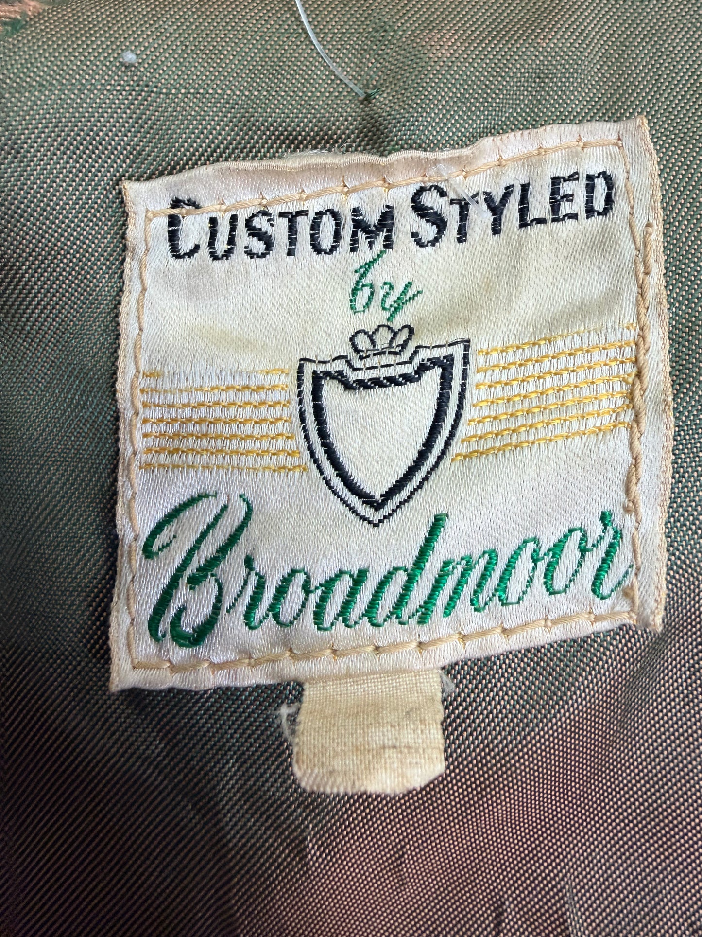 1950s/60s Broadmoor Fringe Beaded Eagle Jacket