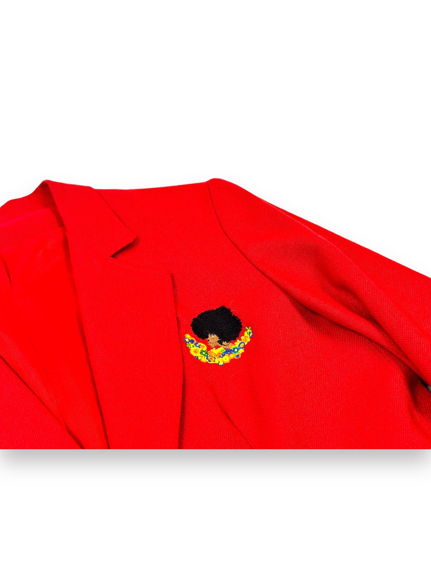 Andersonville: Kameo Up cycled Red Blazer