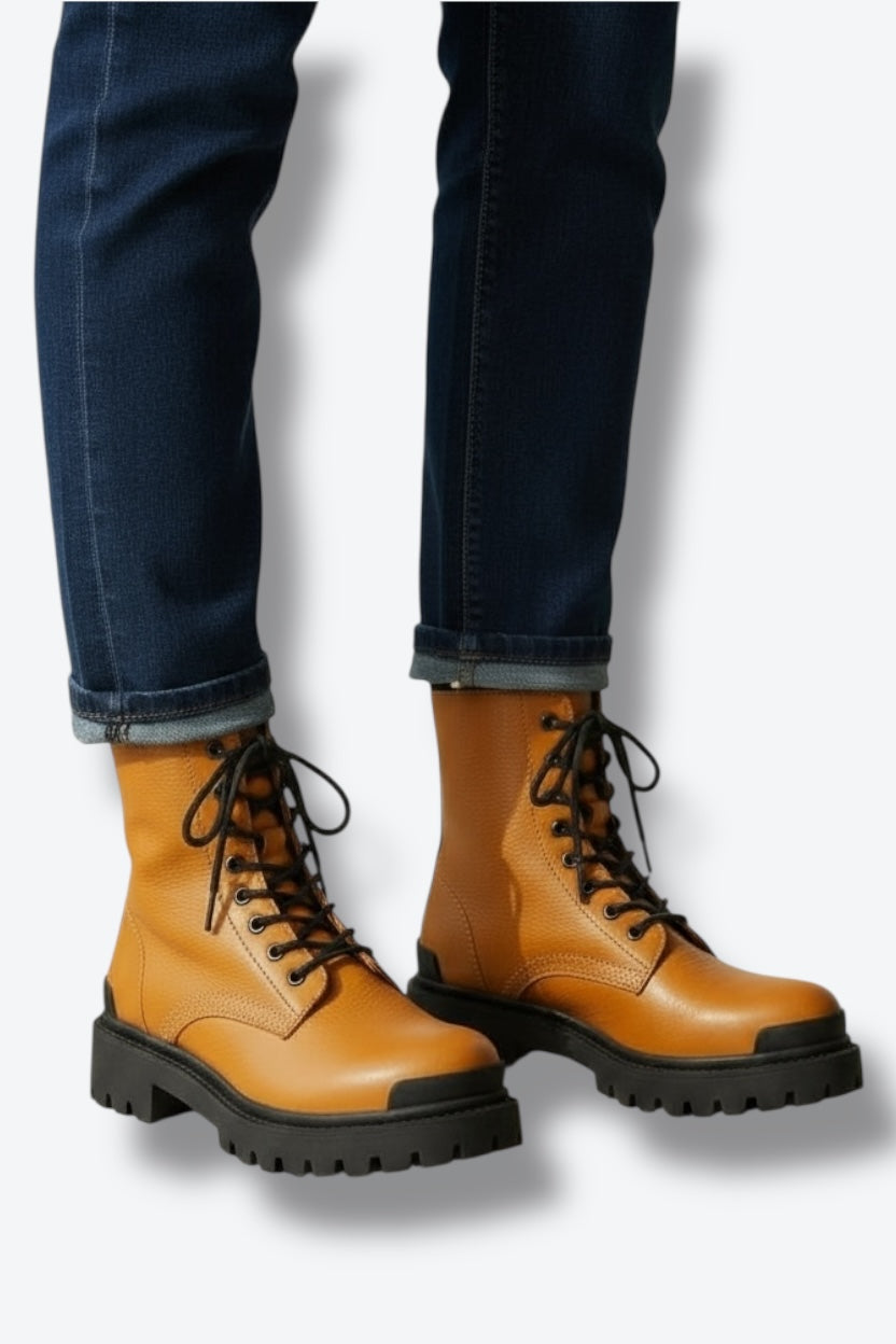 Y2K Miz Mooz New York City Combat Boots