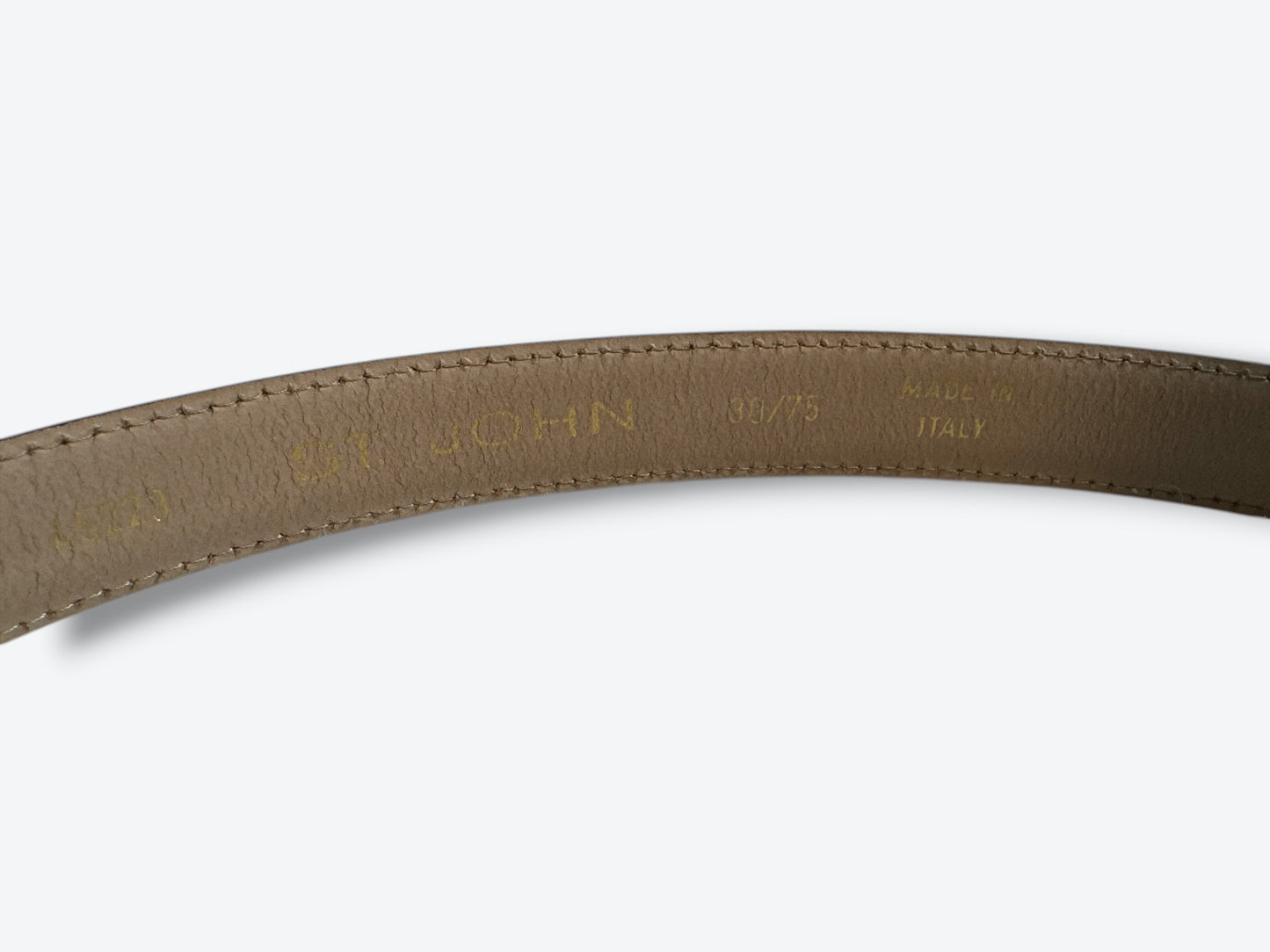 Y2K St John Alligator Buckle Belt