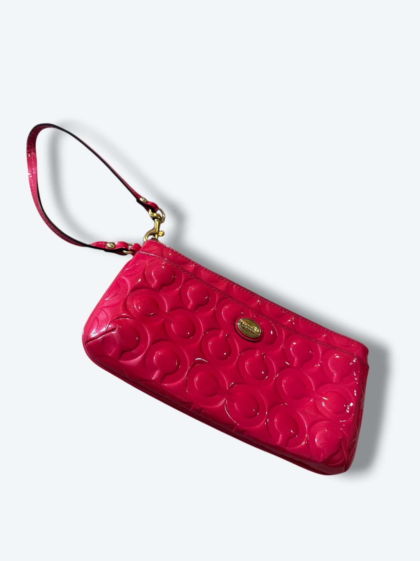 Y2K Coach Hot Pink Wrislet