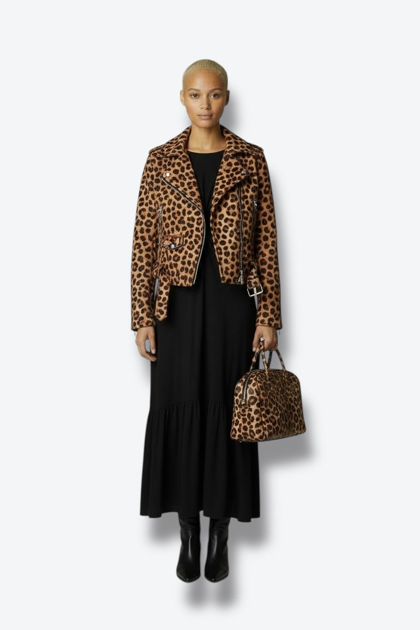 Givenchy Paris Black Twist Front Midi Dress