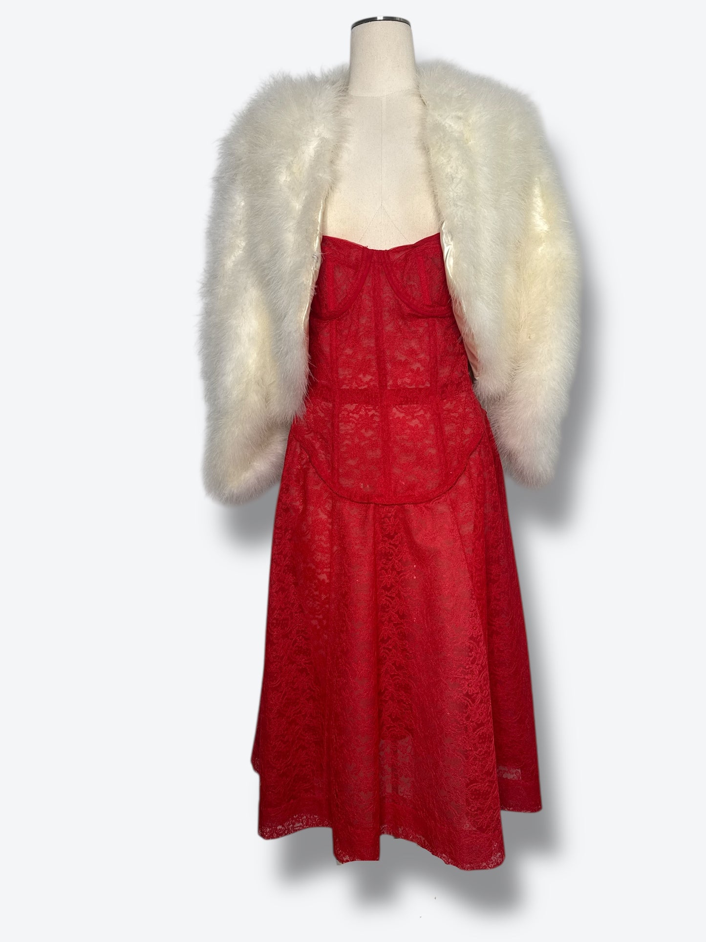 #97. Vintage Bien Jolie Lace Lingerie Dress