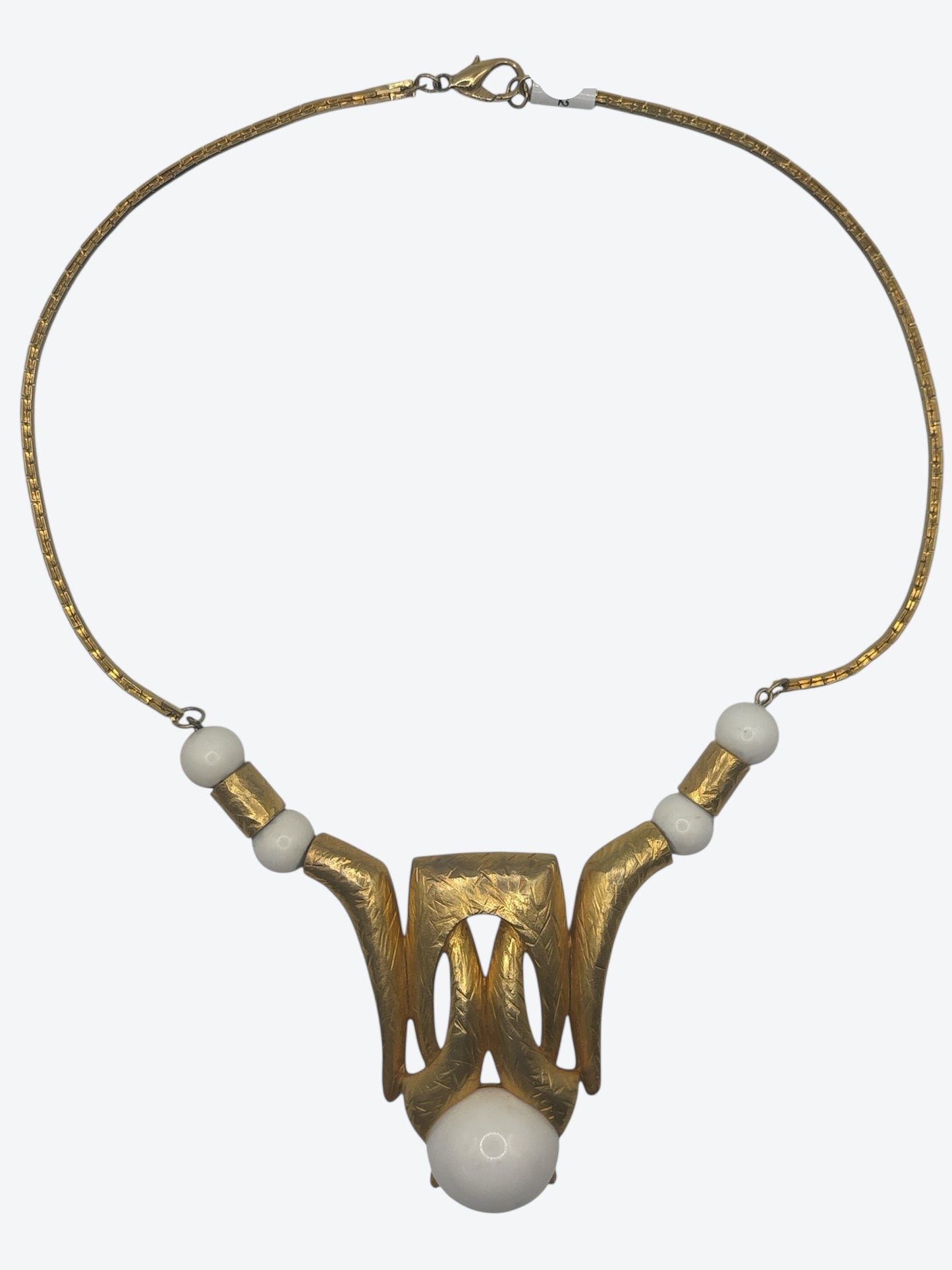 1960s Brutalist Statement Necklace