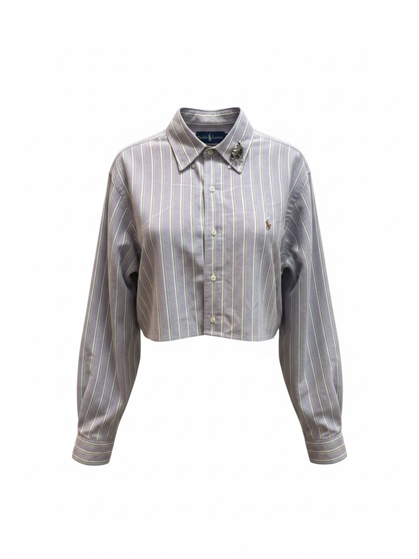 Kameo Edit Ralph Lauren Stripe Button Up