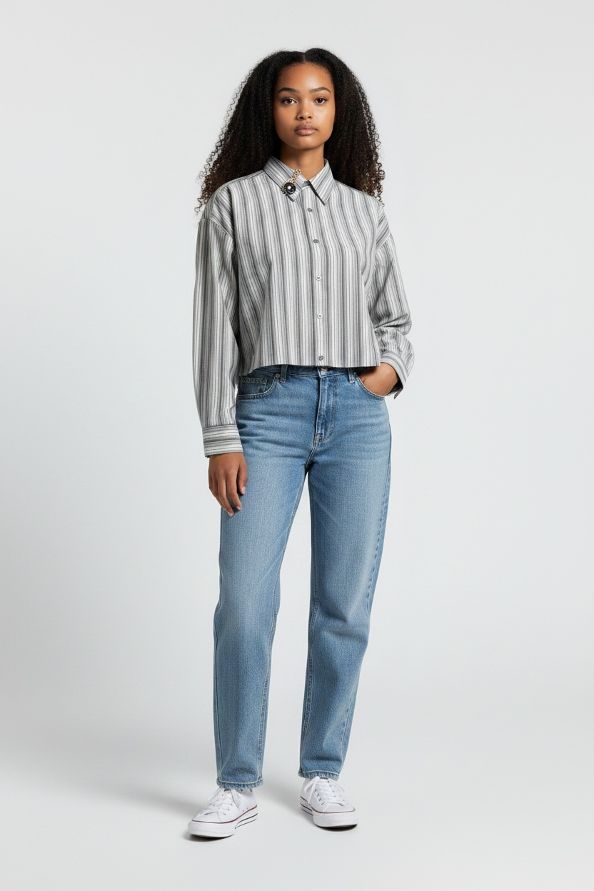 Kameo Edit Material London Button Up