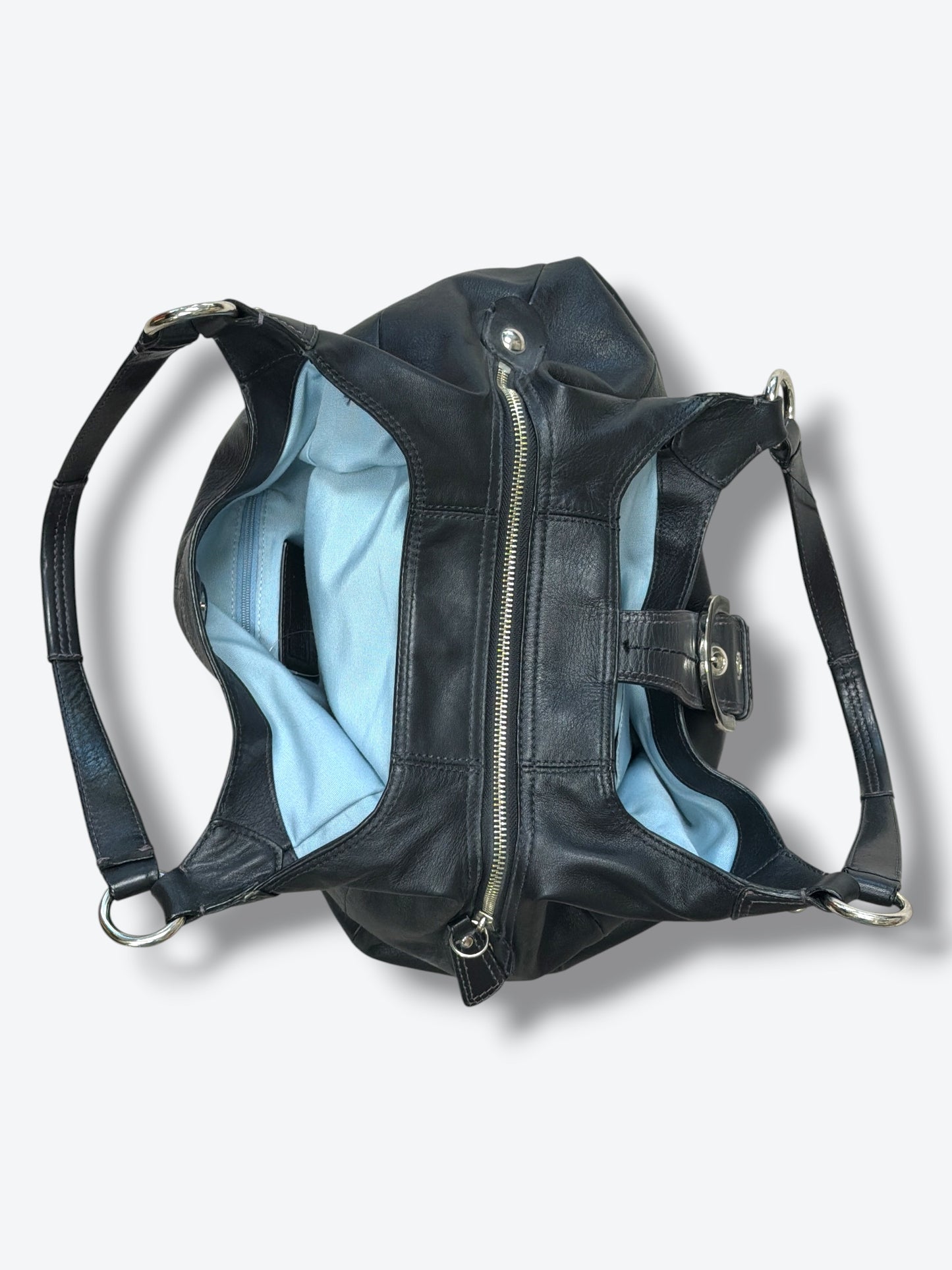 Y2K Coach Hampton Soho Leather Hobo Bag (D1193F17092)