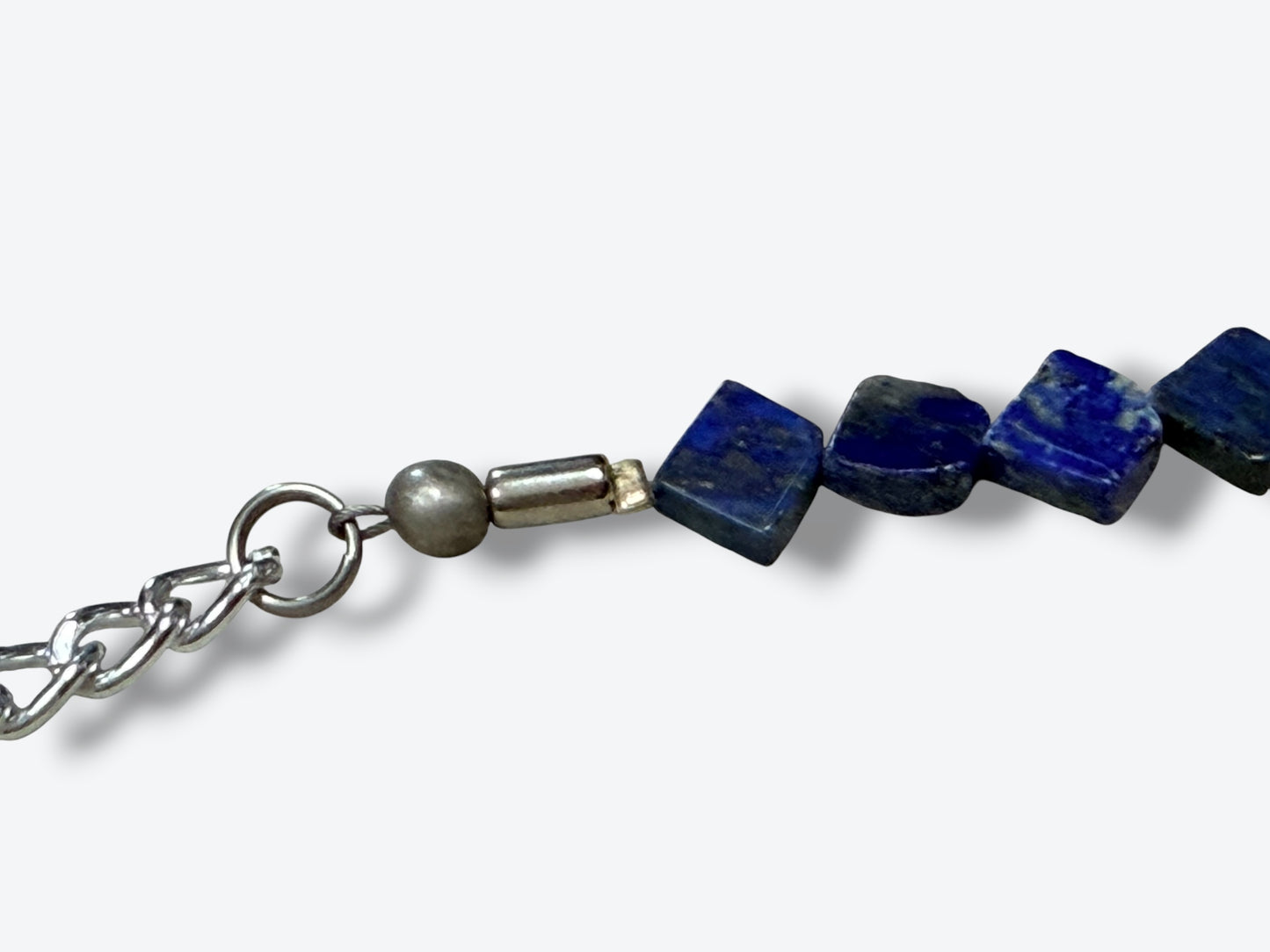 Vintage Lapis Lazuli Beaded Necklace