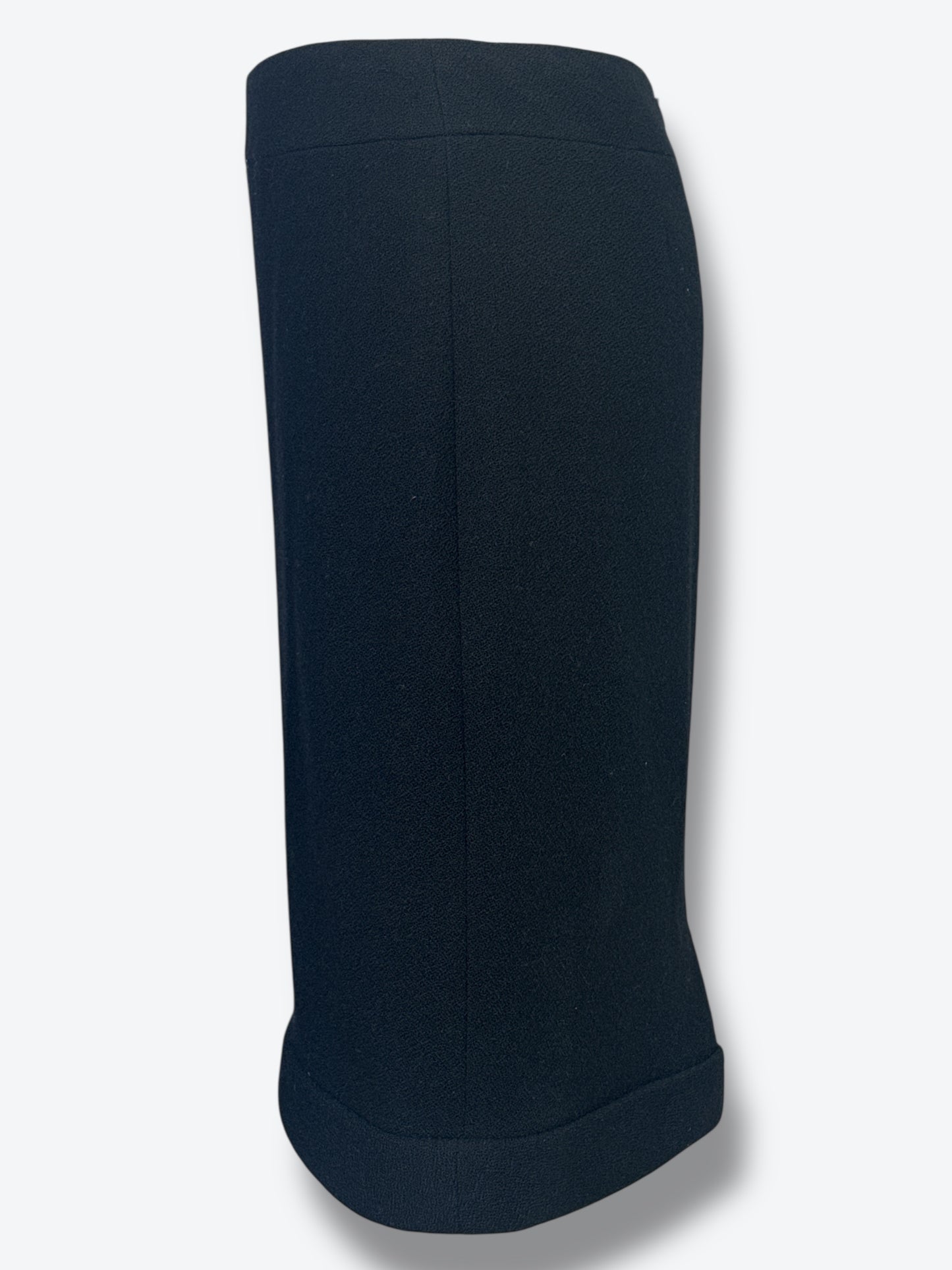 #21. Y2K Chanel Boucle Wool Pencil Skirt With a Rolled Hem