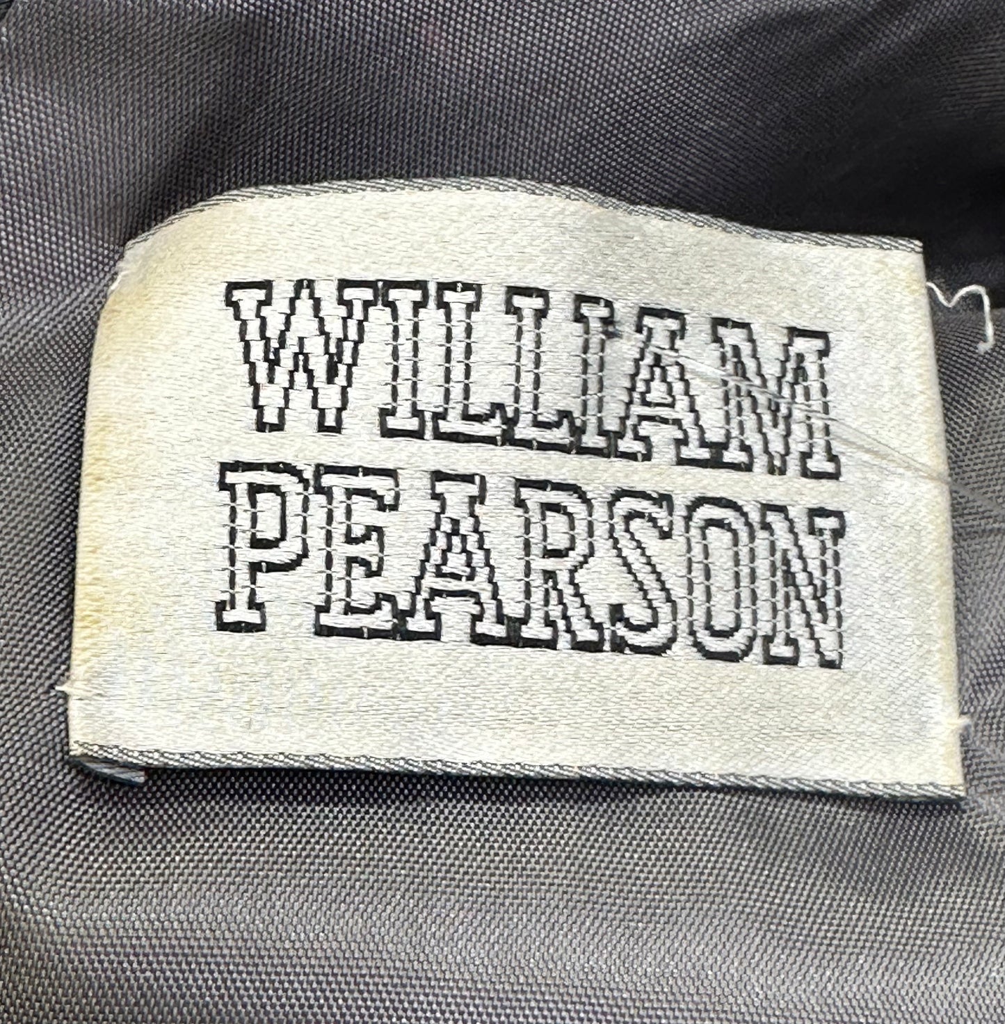 1990s William Pearson Wool Gray and Sequin Top