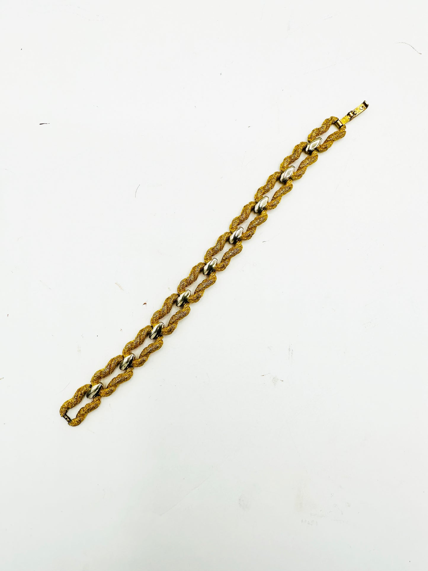 1970s Gold Link Bracelet