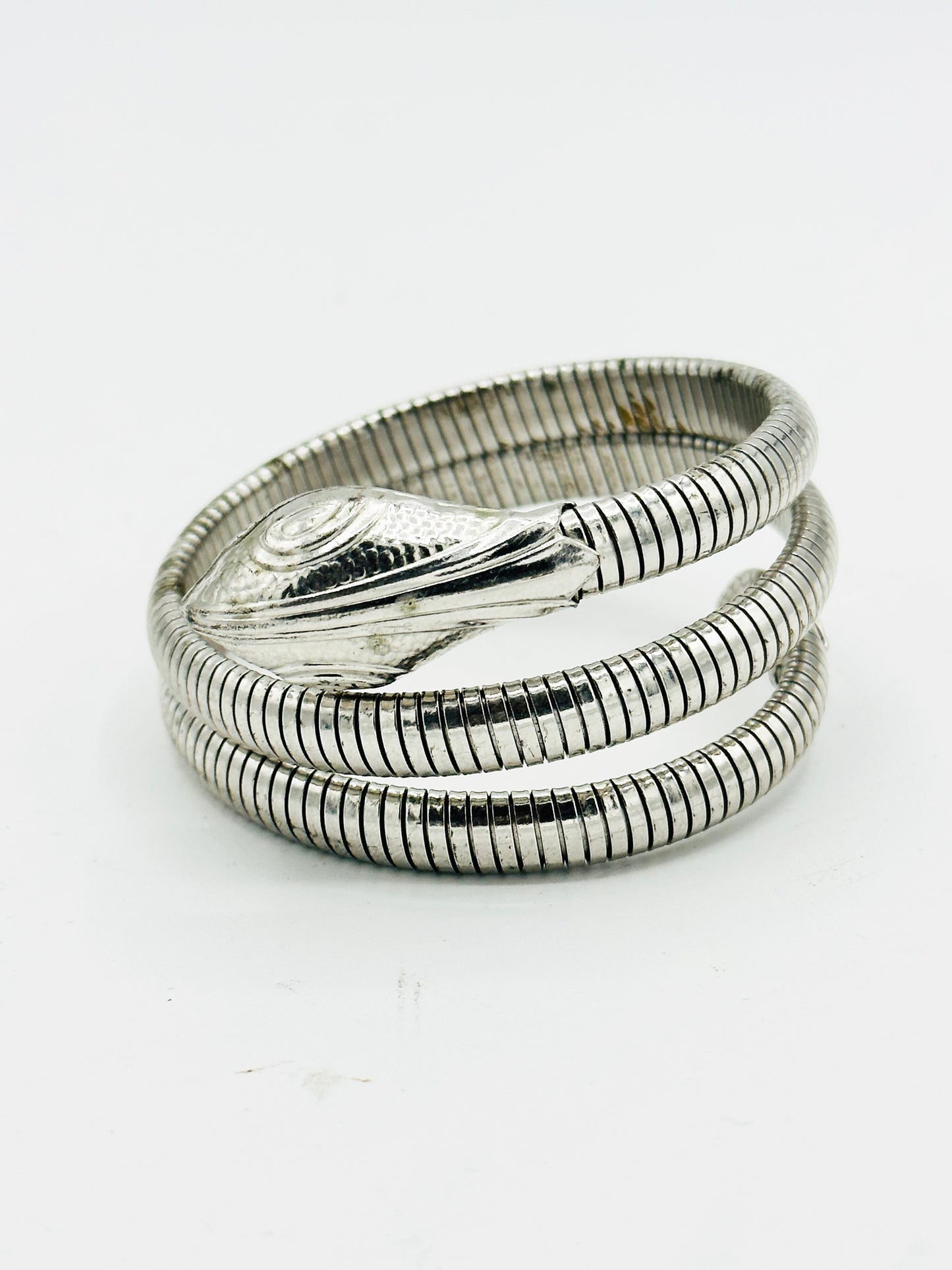 1990s Sliver Snake Cuff