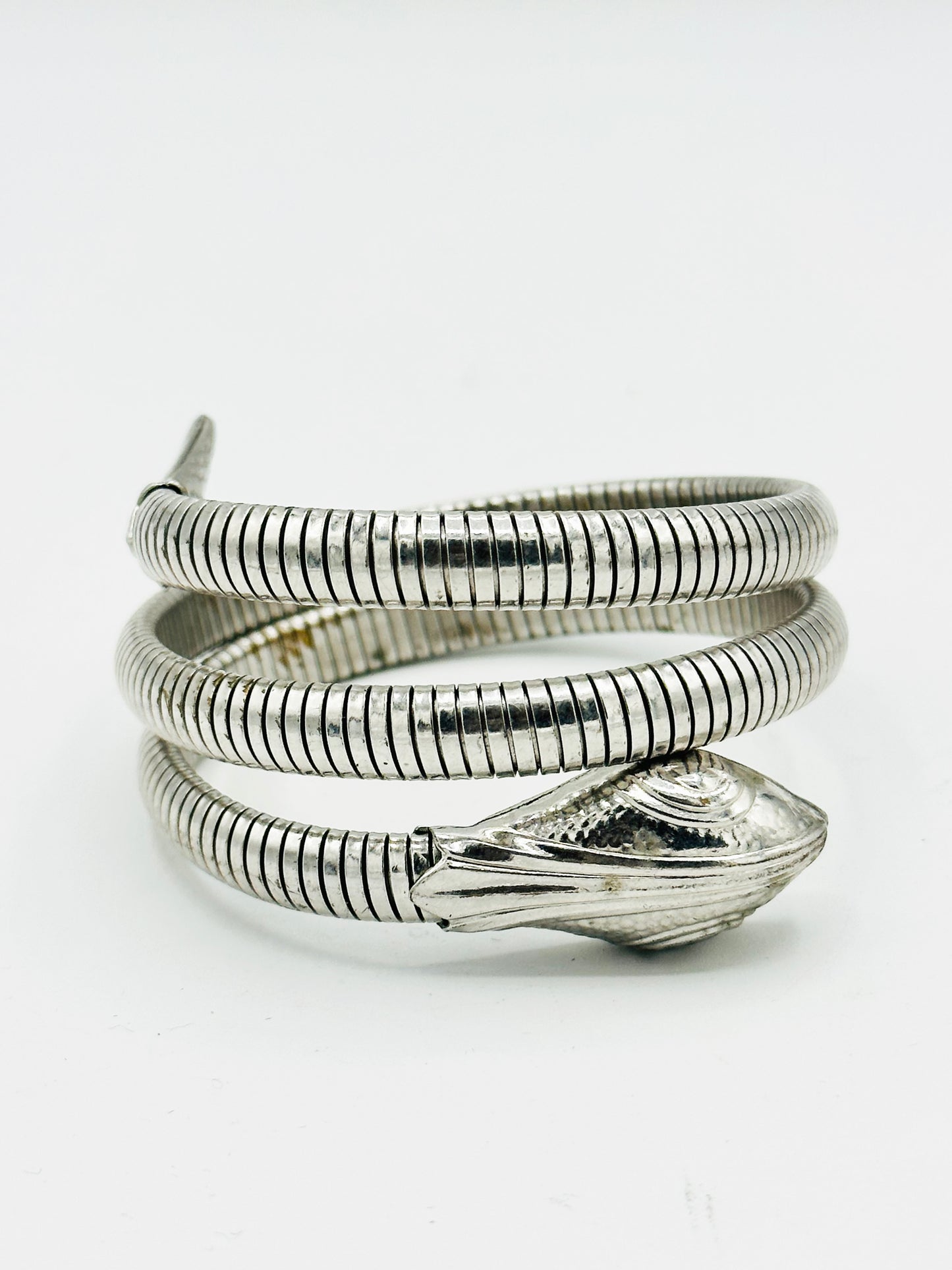 1990s Sliver Snake Cuff