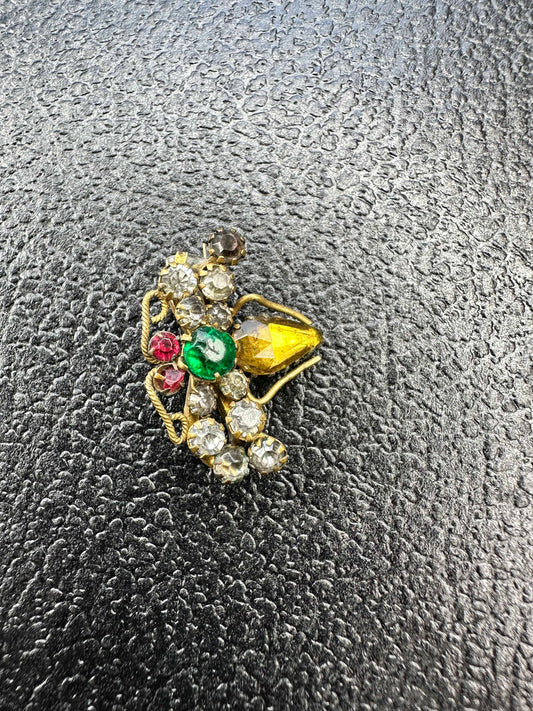 Vintage Rhinestone Bug